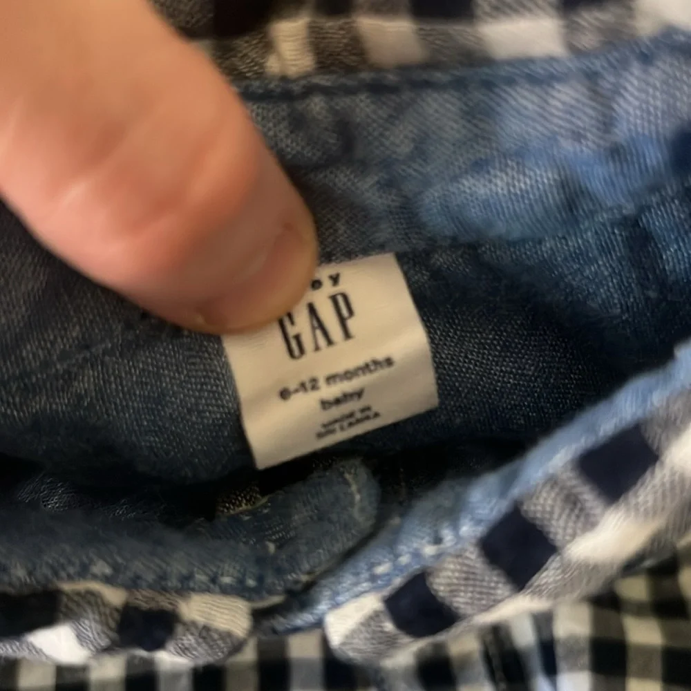 Set of 3 baby gap/old navy collared shirts - 6-12 months
